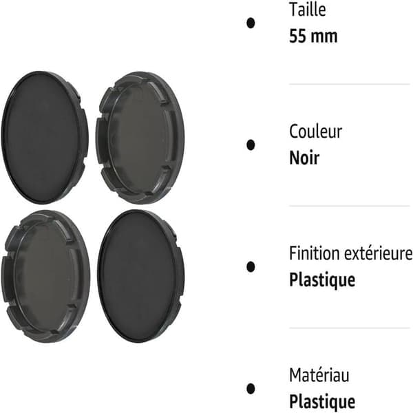 4 navkapslar 56 mm
