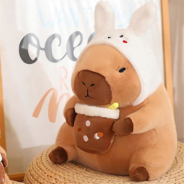 Blød Capybara Plysdyr 30 cm Pude