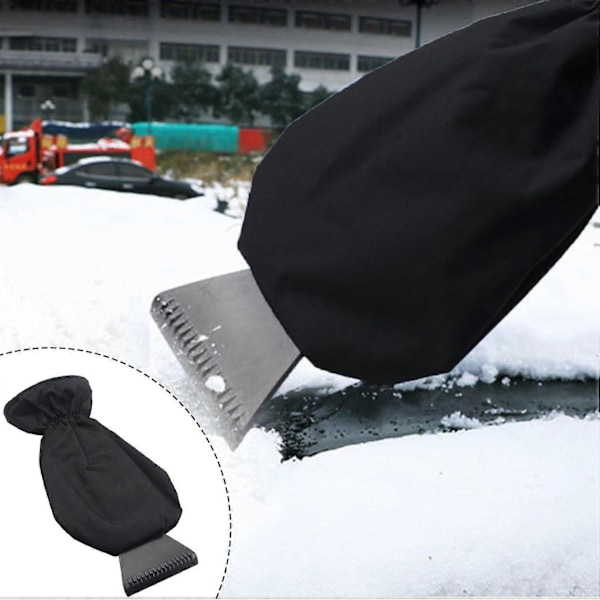 Jääraappa hansikkaalla, kestävä ja vakaa auton jääraappa, ammattikäyttöön