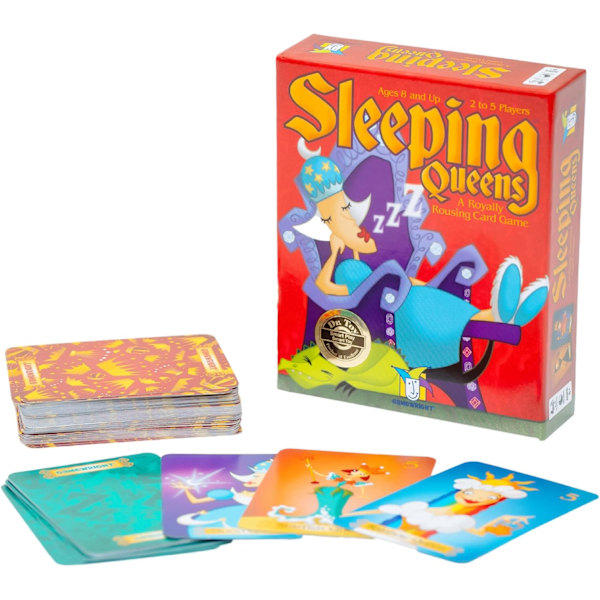 Sleeping Queens | Kortspel | Ålder 8+ | 2-5 Spelare | 20 Minuters Speltid