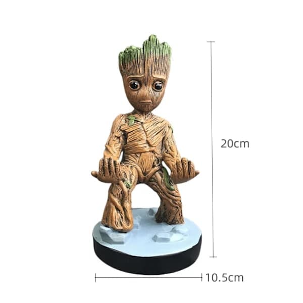 Am Groot Småbørn Groot Kabel Guys Telefon og Controller Holder, A