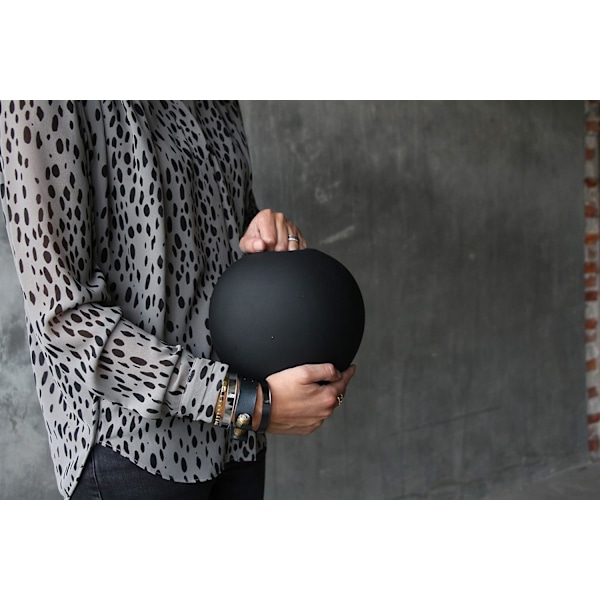 Ball Vase 20cm Sort