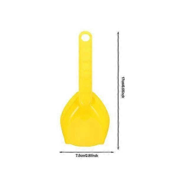 8 stk. Strand Sand Spader Barn Spade Leke Hagearbeid Graveleker (gul)