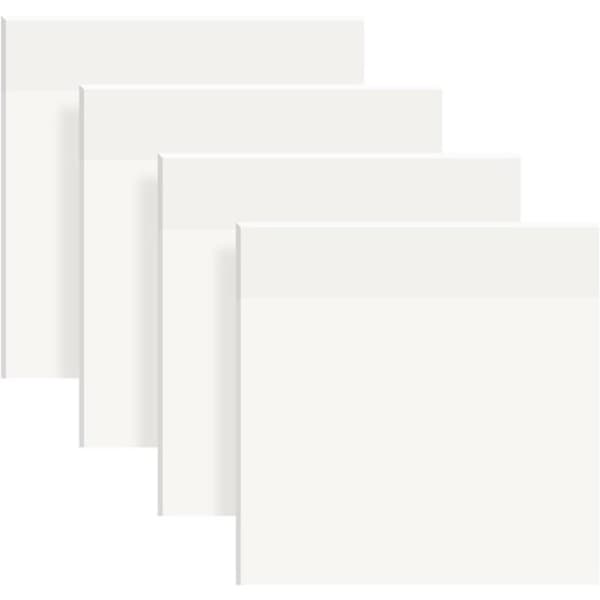 Note - Gennemsigtig notesblok - 75 * 75 mm - 200 stk. - Påmindelsesnote - Velegnet til studie, skole, hjem og kontor