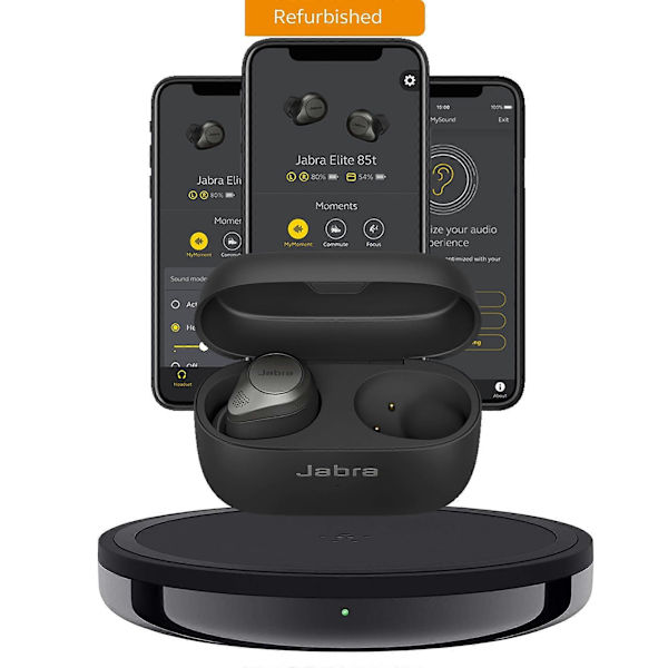 Bluetooth Löparhörlurar Elite 85t True Wireless Bluetooth Hörlurar Brusreducerande Hörlurar Inbyggd Alexa