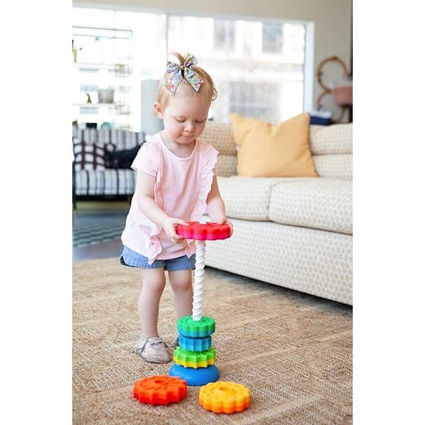 Fat Brain Toys Stapelleksak för barn