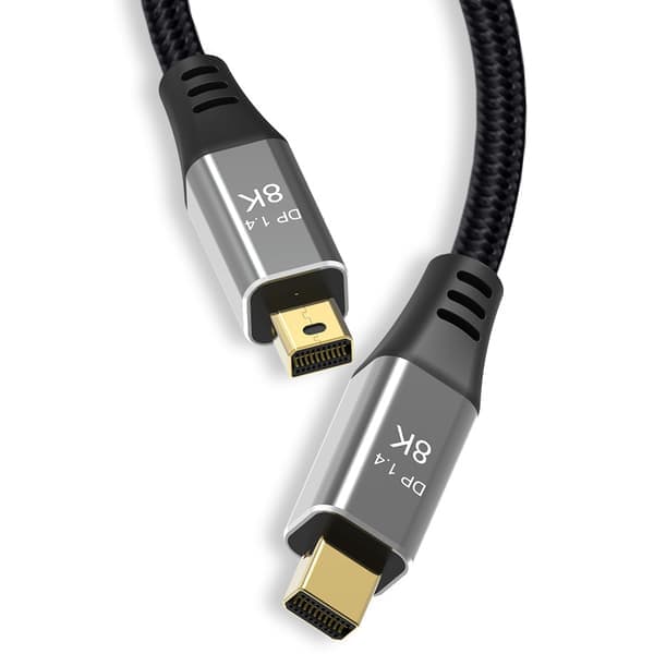 Thunderbolt 2-kabel 20 Gbps han til han kompatibel med Apple Macbook Pro Air mini og iMac hvid