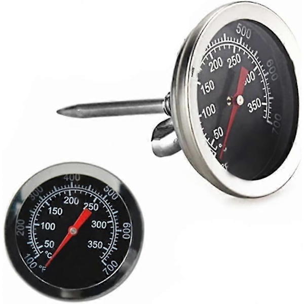 Rostfritt Stål Bimetall Kök Stektermometer Med Celsius Och Fahrenheit 350c