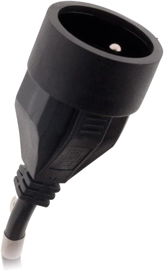 16A HO5VV-F 3G1.5mm² sort forlængerledning