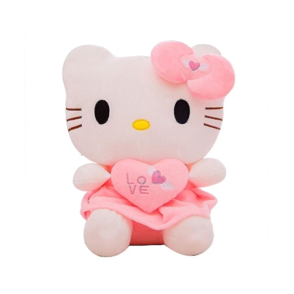 Hello Kitty plyschdocka, gosig söt tecknad filmleksak 25cm