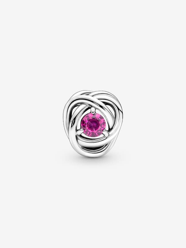 - October Pink Eternity Circle -riipus - Sterlinghopea