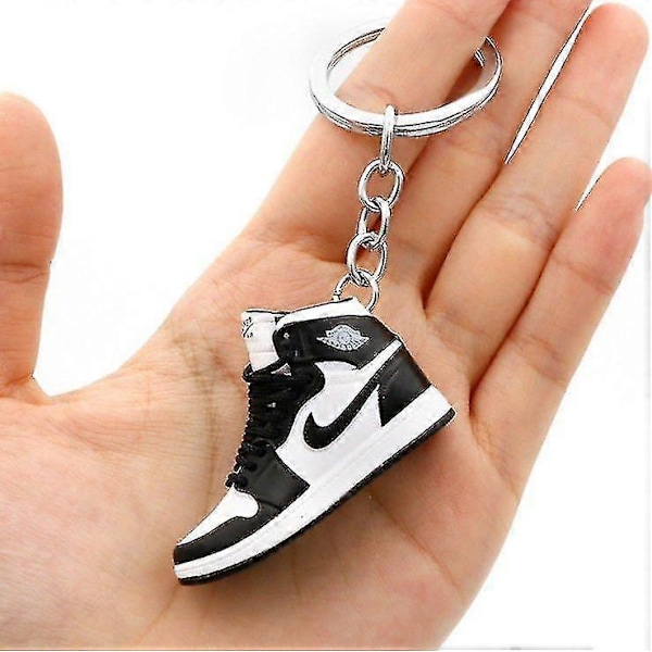 Sko Model Nøglering Taske Vedhæng 3d Tredimensionelle Mini Basketballsko Kreativ Personlighed Vedhæng-YH XM