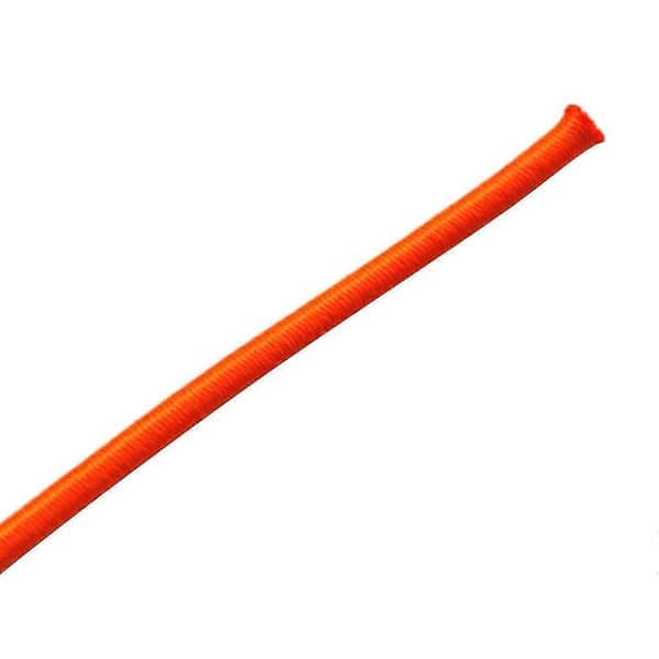 6 mm diameter orange højstyrke polypropylen flydende overlevelsesreb elastisk trækreb - 10 meter 10m