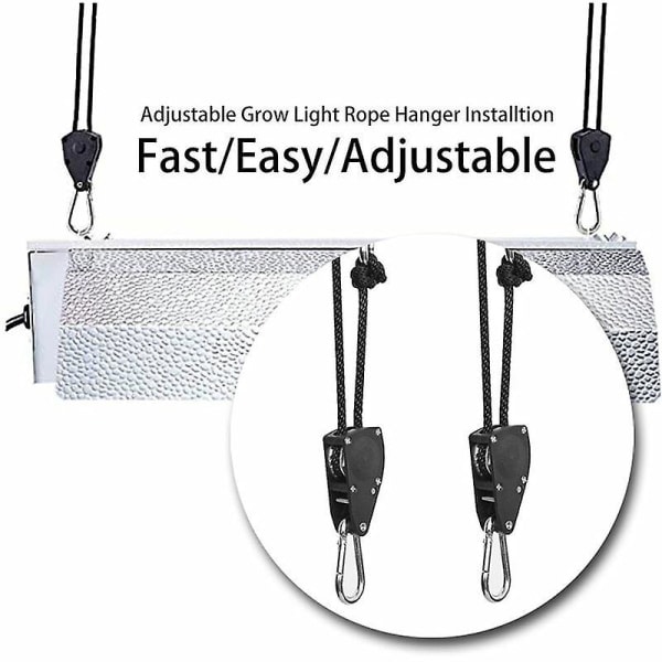 2 st 1/8 LED lyftrep växtljuskabel med krok gåva