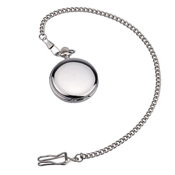 Mekanisk lommeur sølv steampunk skelet vintage stil klassisk retro vedhæng sølv W351