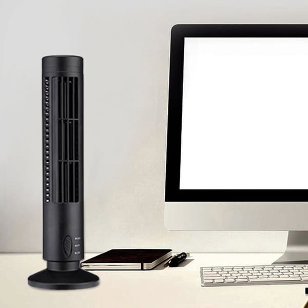 Kraftfull USB-tornfläkt för kontor, hem och arbetsplats
