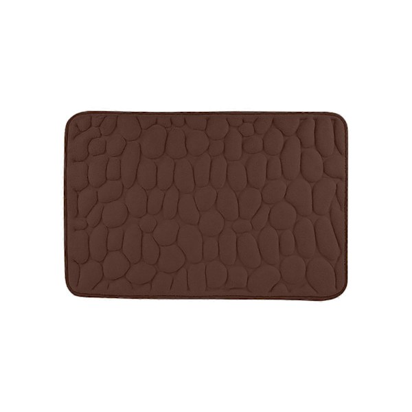 1 st Minnesskum Badrumsmatta Präglad Badrumsmatta Vattenabsorberande Och Tvättbara Badrumsmattor, Halkfri, Tjock, Mjuk Och Bekväm Matta För Dusch H