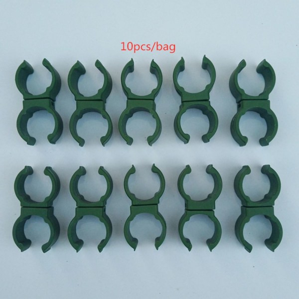 Flad espalierkobling haveslangeklemme spænder plastik 16 mm