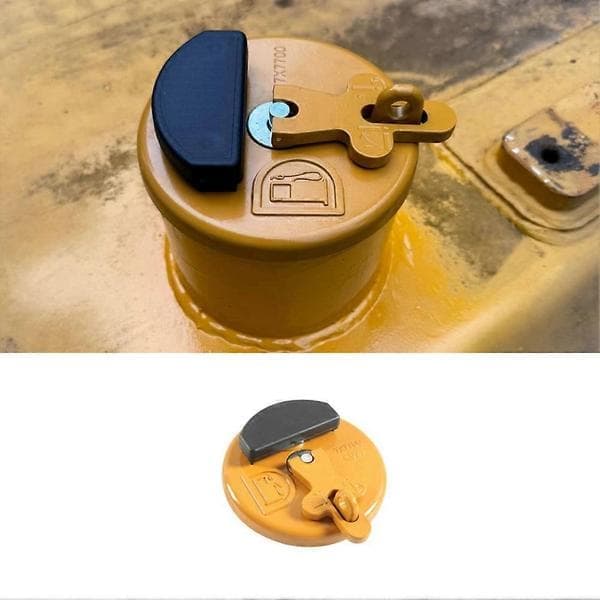 Låsande bränslelock ersätter 7X7700 för Caterpillar CAT grävmaskin M312 M313 M315 E320B E312C E314C E313C E321D 515 525 525B