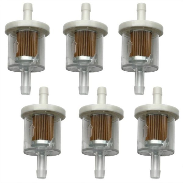 40 Micron Drivstoffilter Inline Drivstoffilter 1/4\" Erstatningsdrivstoffilter for Briggs Stratton 691035