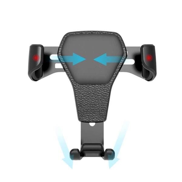 Universal mobilholder for bil mobil/GPS-holder til bilen svart