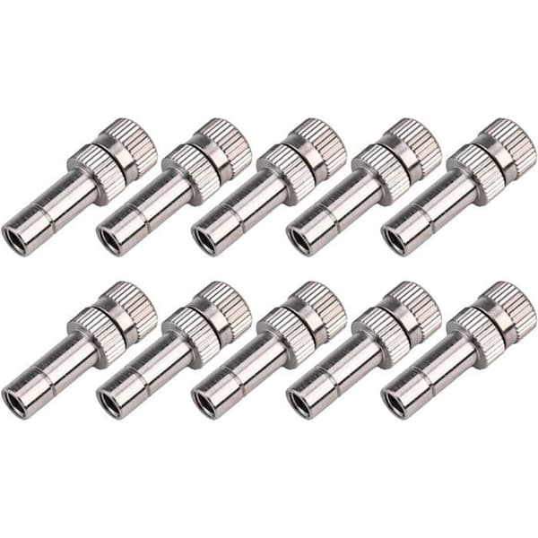 10-pack dimmunstycken 0,15 mm snabbkoppling 6 mm - galvaniserad koppar