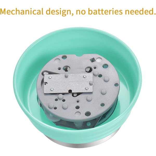 Køkken Timer - Magnetisk Mekanisk Timer, Intet Batteri Kræves
