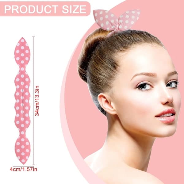 6x Magic Bun StylTool - Hårstylingverktyg - Hårknut - Locktång för knutar - Stylingverktyg