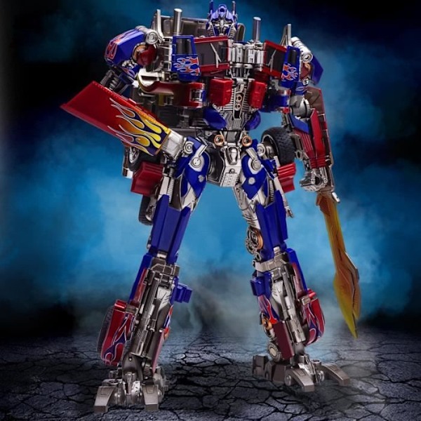 Optimus Prime - Stor Størrelse Legering Optimus Prime Action Figur, Transformerende Robot, Film, M