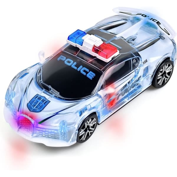 Poliisiauto lelu valoilla ja äänillä, 1:36 auto lelu pojille ja tytöille (poliisiauto)