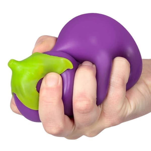 Stressbold / Klemmebold - Aubergine