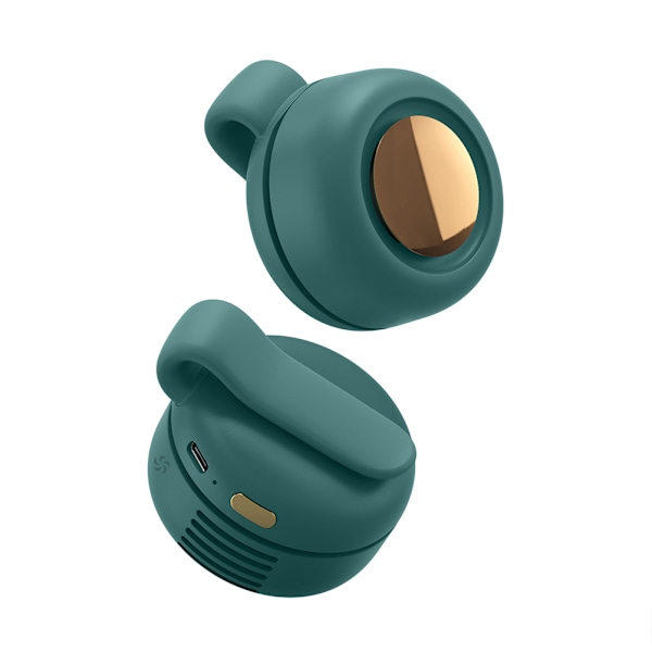 Bærbar Clip Køleventilator USB Genopladelig Mini Clip Ventilator Hals Talje Ventilator Justerbar Luftkøleventilator