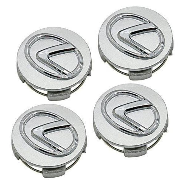 LX01- 62MM 4-pack Centerkåpor Lexus Silver one size