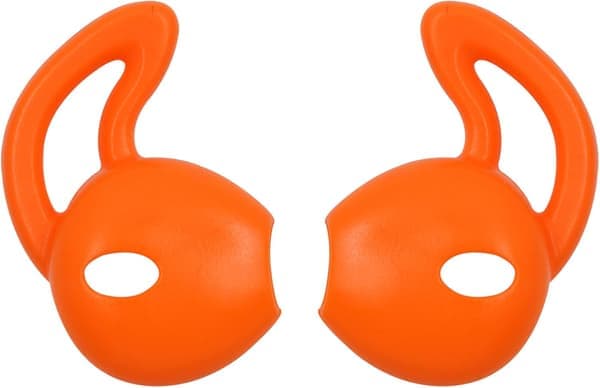 Ørepropper, ørepropptupper, 4 par erstatningshodetelefontupper for iPhone7 SE 6s iPhone 6s Plus 5s (svart/hvit/blå/oransje)