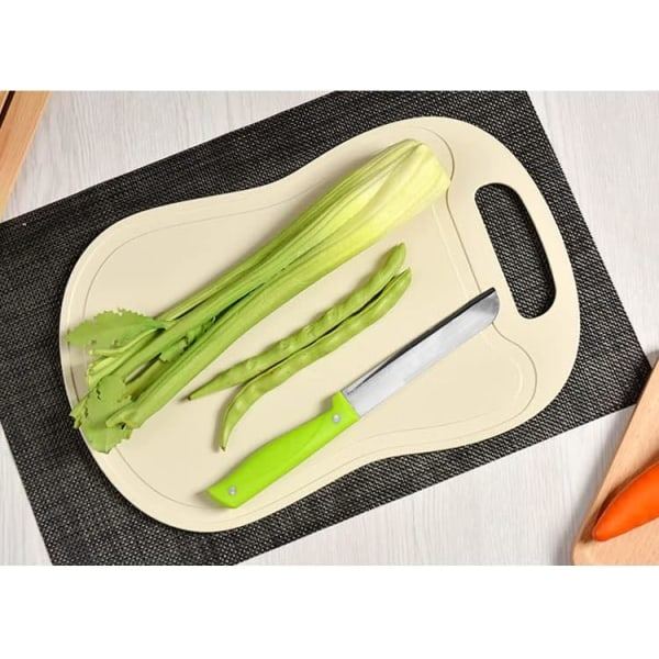 Plastskärbräda, diskmaskinssäker halkfri skärbräda för kött, skärbrädor