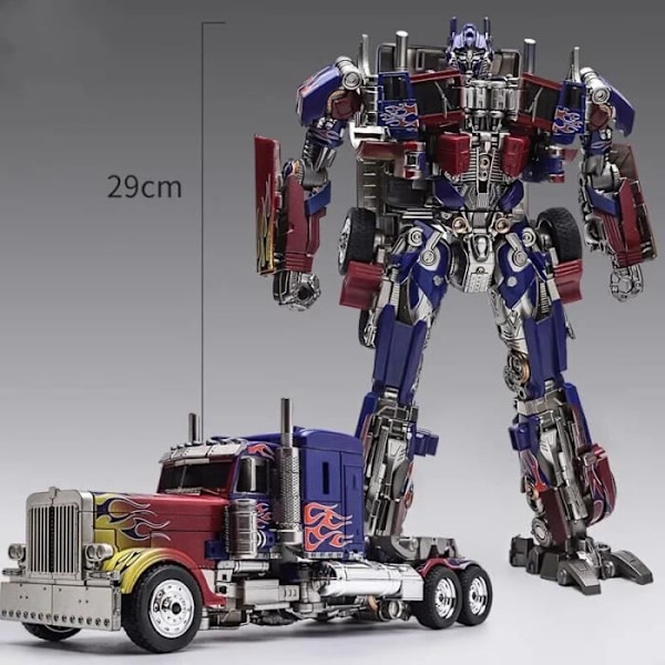 Optimus Prime - Stor Størrelse Legering Optimus Prime Action Figur, Transformerende Robot, Film, M