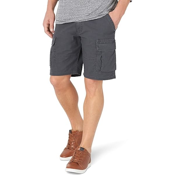 Herre Big & Tall Klassiske Relaxed Fit Stretch Cargo Shorts