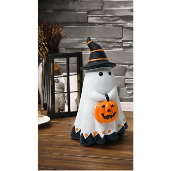 Aaveveistos, Resin Rude Ghost -hahmo, Pelottava aavekoriste, Pelottava resiniaavekoriste