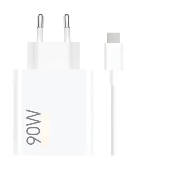 FOR Xiaomi-kompatibel 90W HyperCharge Combo, Type-A EU-plugg hurtiglader (1M) 90W 90W