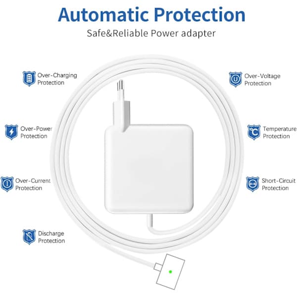 85W MagSafe 2 Oplader til Apple Macbook Pro 13 \" 15 \" 17 \"