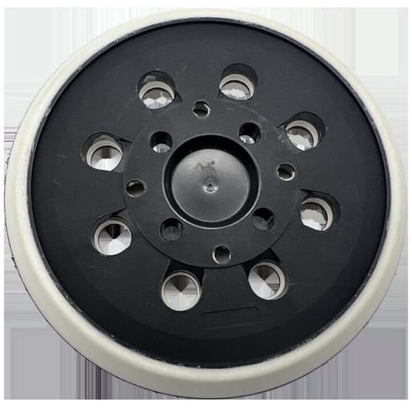 Slipesåle for Bosch (Ø 125 mm, middels hardhet) med tilbehørssystem for PEX 300/400 AE / 4000 AE / Advanced Orbit 18 eksentersliper