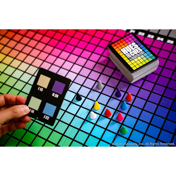 Hues and Cues | Gjettespill | Alder 8+ | 3-10 Spillere | 30 Minutters Spilletid