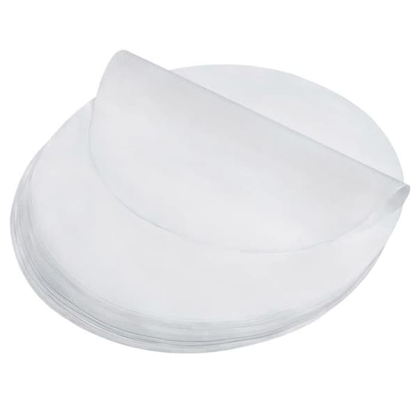 20,3 cm bagepapircirkler, 100 stykker runde non-stick bagepapir kageforme, fedtafvisende ark