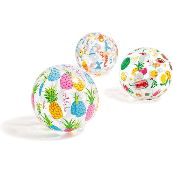 Kileria (Intex) INX59040 Tryckt Boll 51 cm