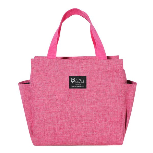 Voksne Børn Opbevaring Fortykkede Madkasse Bærbar Frokosttaske Pink