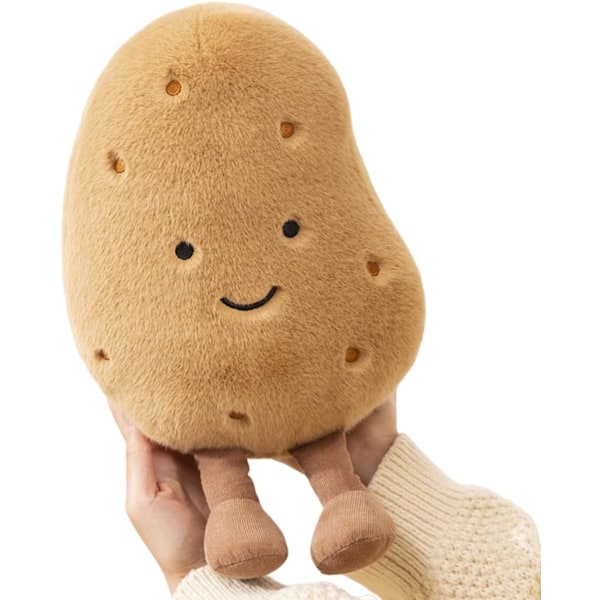 Stora Potatis Gosedjur - 24cm Sammetspotatiskuddar Fluffiga Leksaker för Pojkar och Flickor
