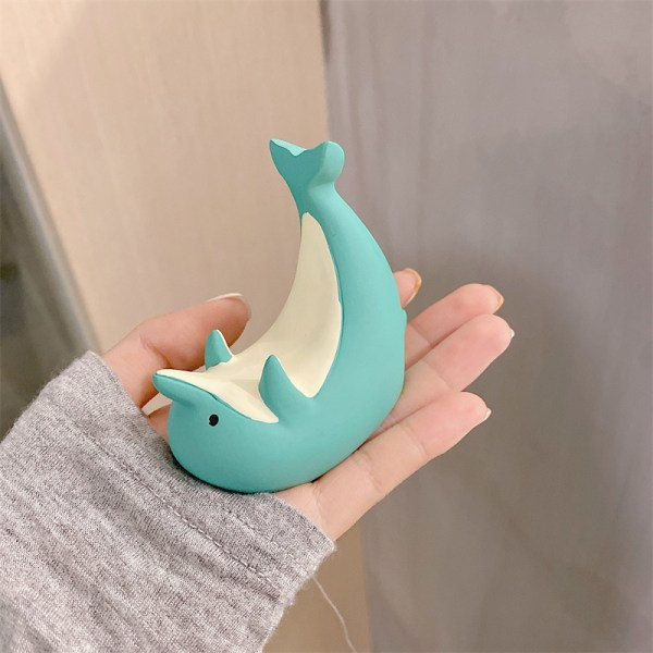 2 søde tredimensionelle delfin pingviner kreativ tegneserie mobi