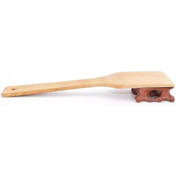 Universal ergonomisk kjøkkenstekespade i tre – multifunksjonell stekespade for hjemmekoking