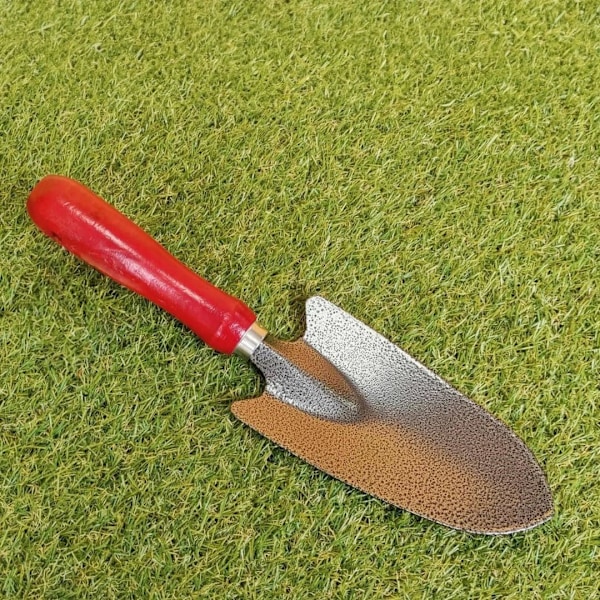 Hagehåndspade - Dybdemåling, Sklisikkert Tommelgrep, Omplanting, Plantespade, Luking, Flytting og Glatting av Graving