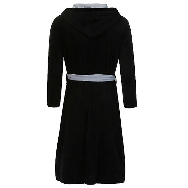 Miesten hupullinen fleece-kylpytakki